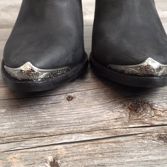 Jeffrey Campbell Cromwell Distressed Black Boots💕 - Picture 5 of 8